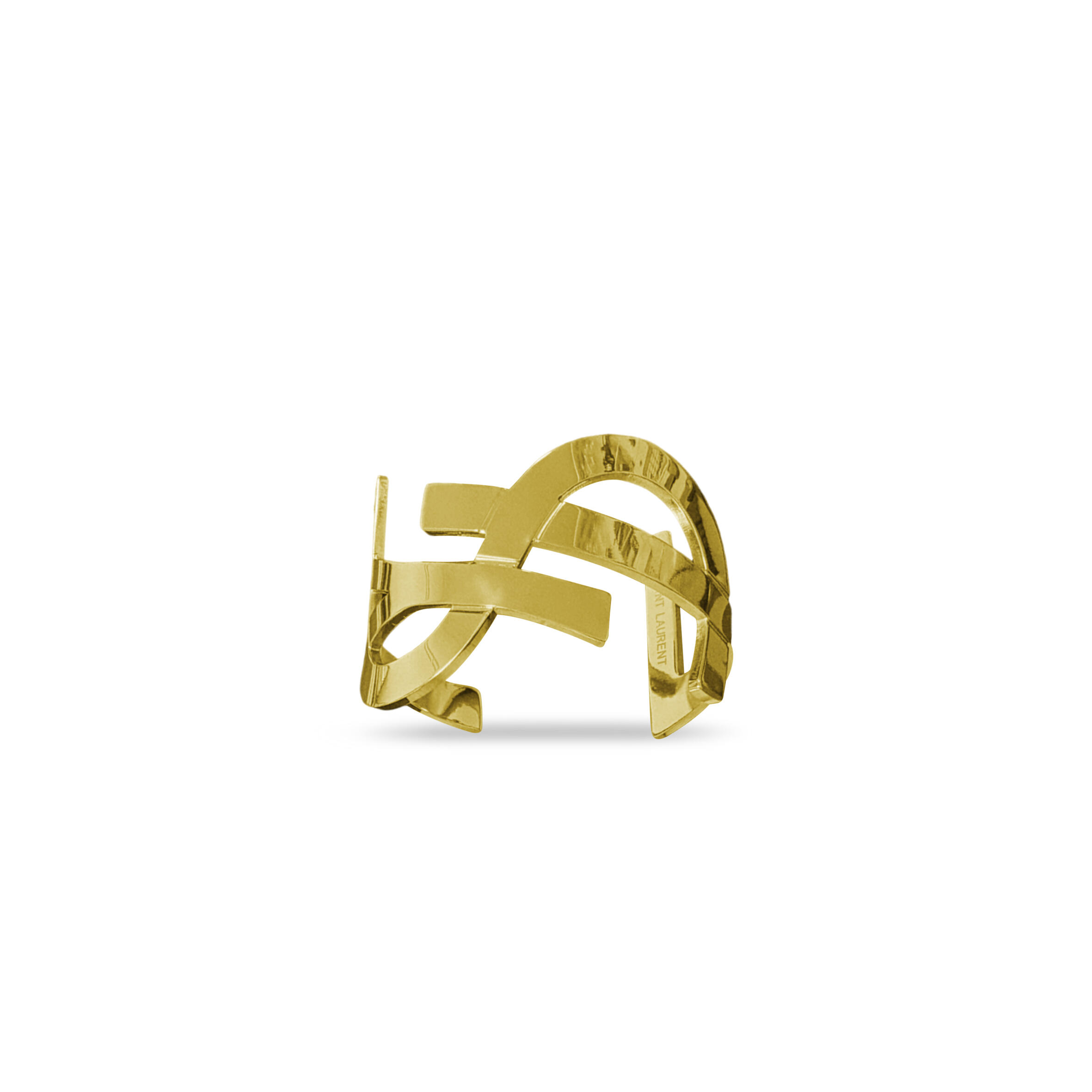 YSL CASSANDRE CUFF IN METAL